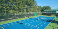 Pickleball court