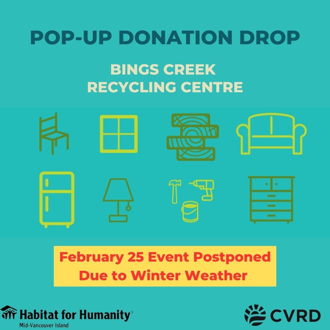 Habitat for Humanity Event Postponed