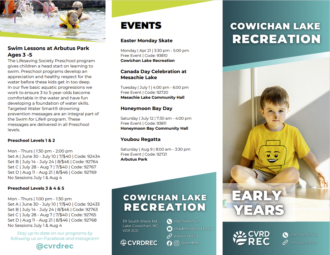 CLR - Summer 2025 - Early Years Trifold