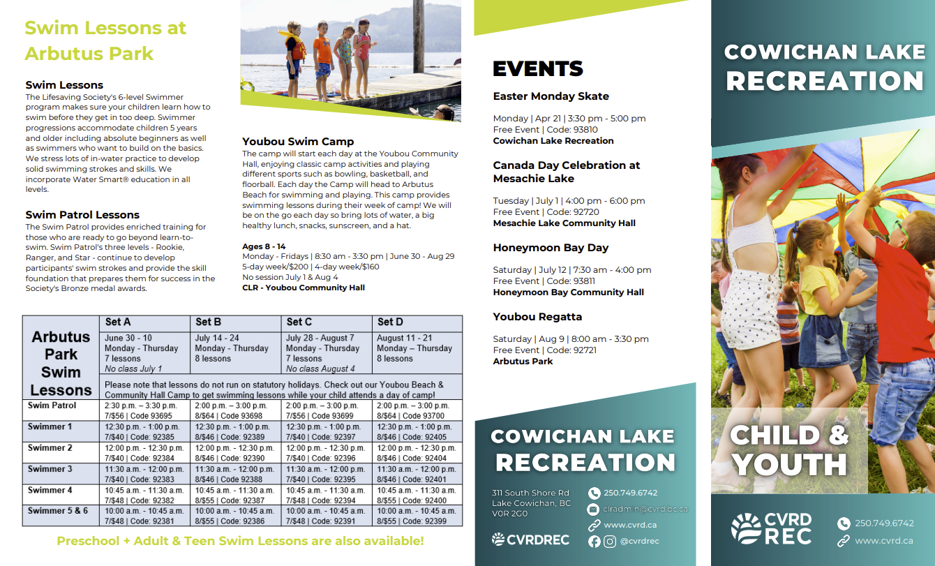CLR - Summer 2025 - Child Youth fourfold