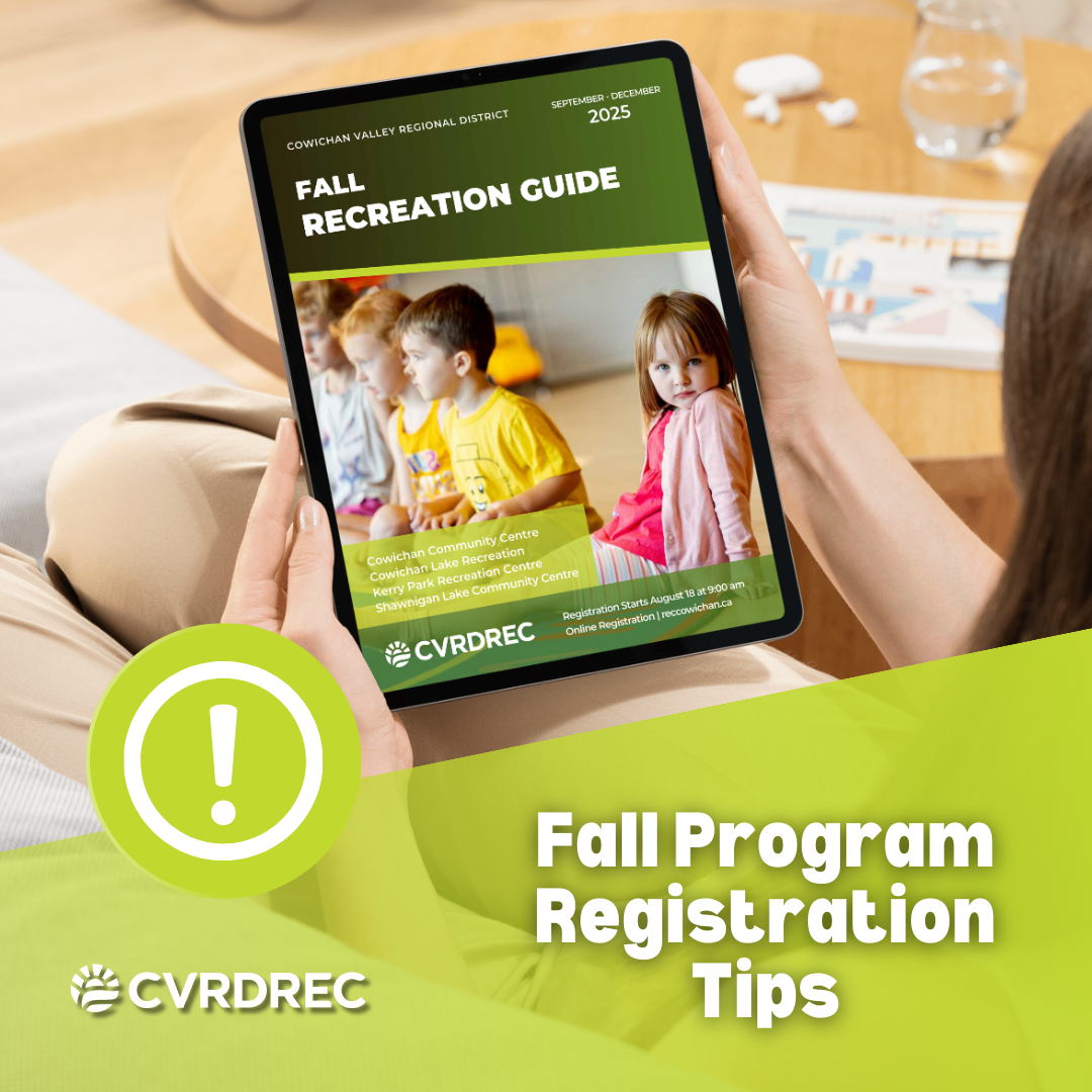 CVRDrec - Fall Program Reg Tips 2025