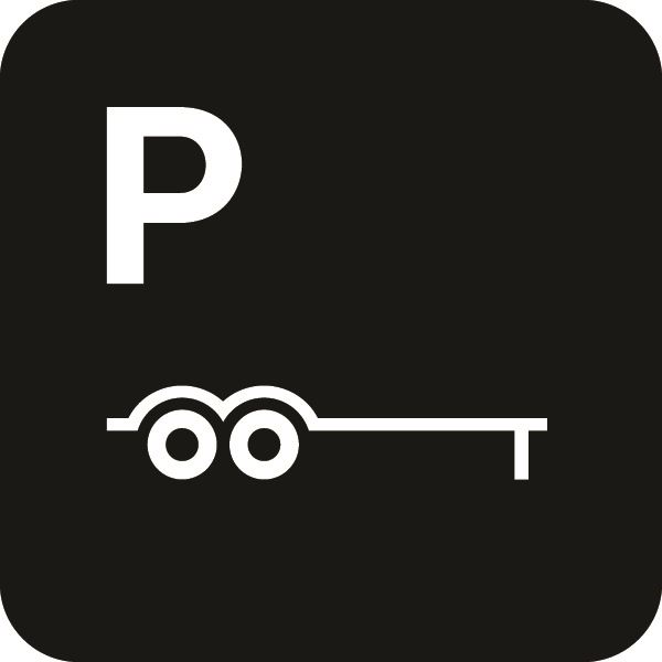 Boat trailer parking