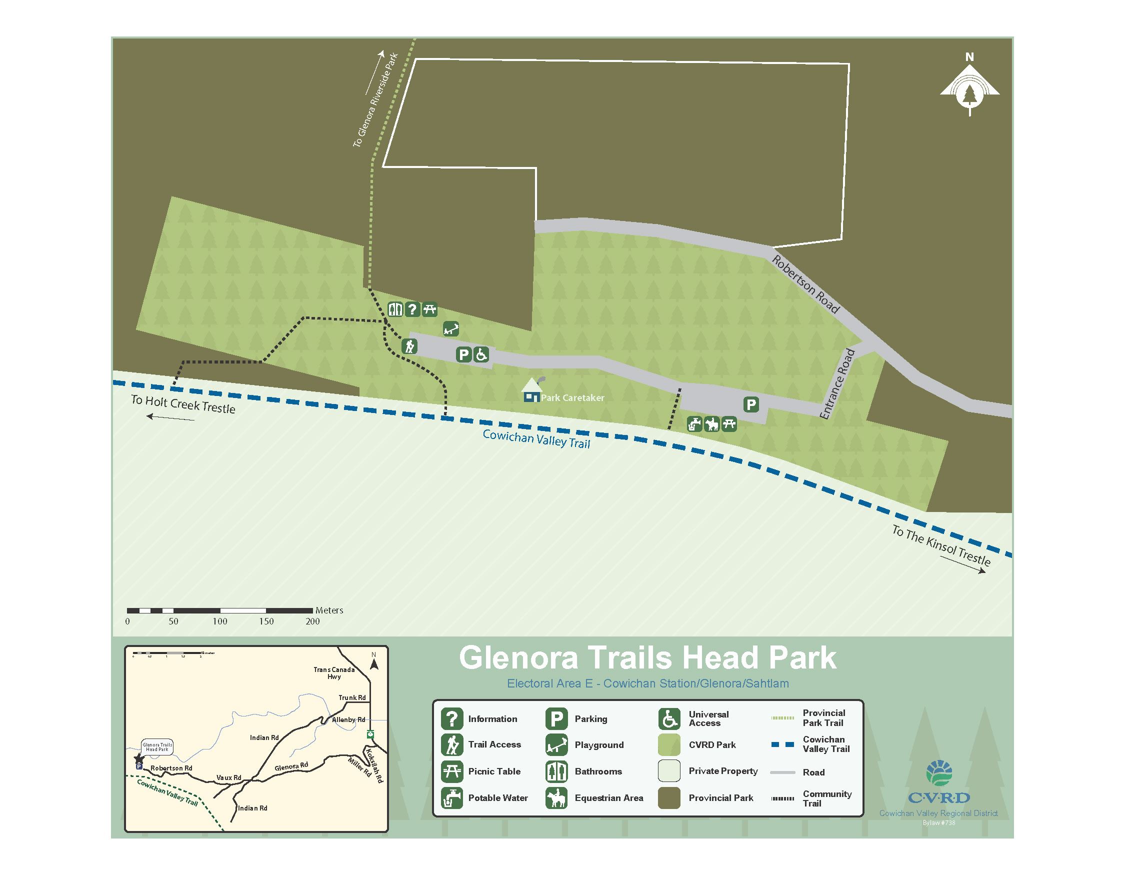 Glenora Trails Heads Park Map 2016