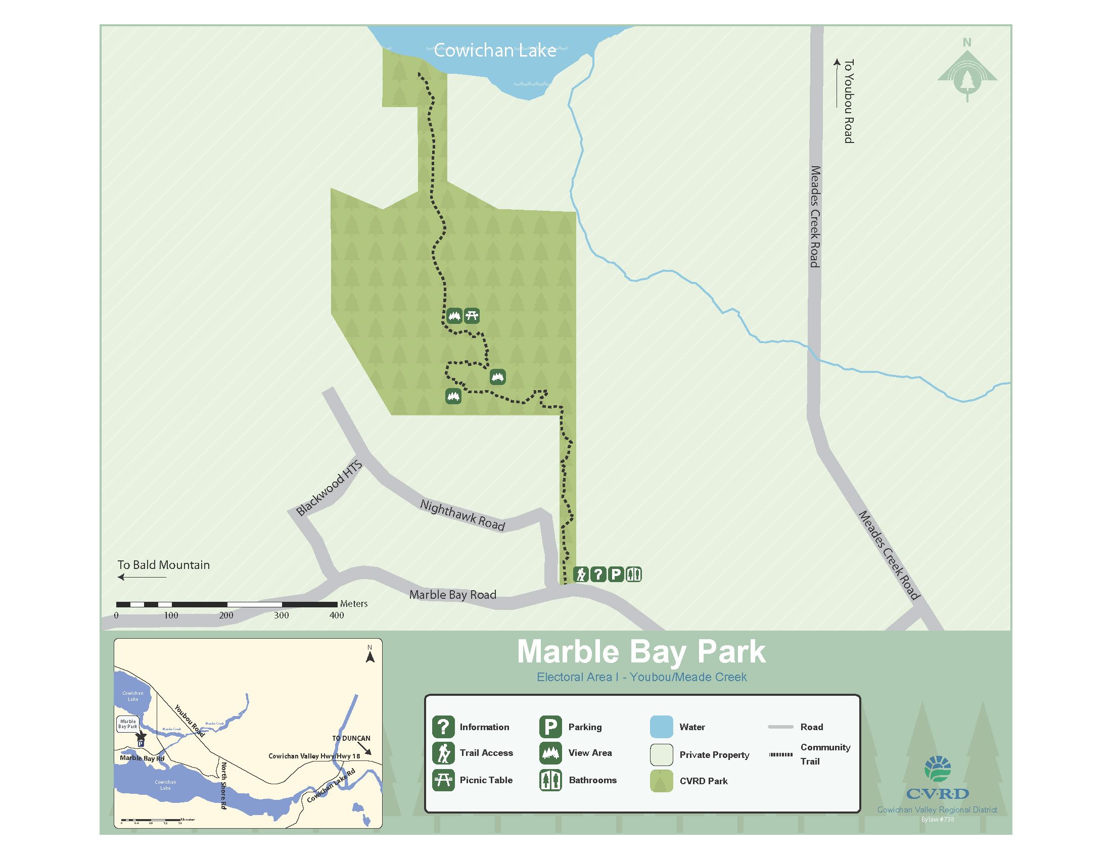 Marble Bay Park Map