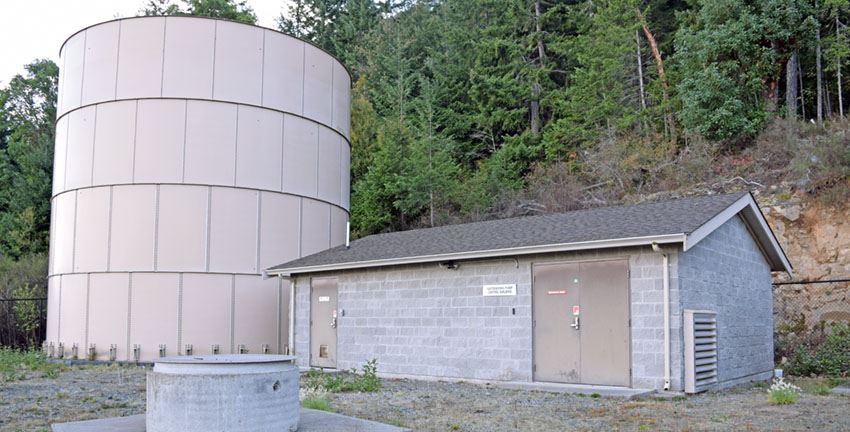 Arbutus Mountain Estates-water treatment facility