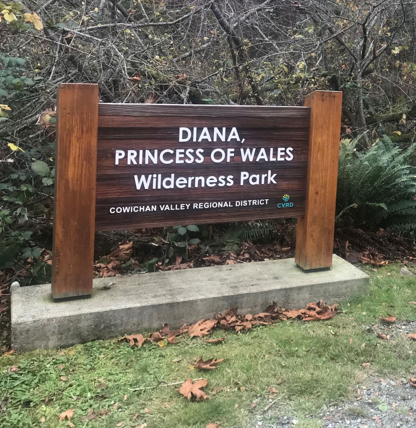 Princess Diana trailhead