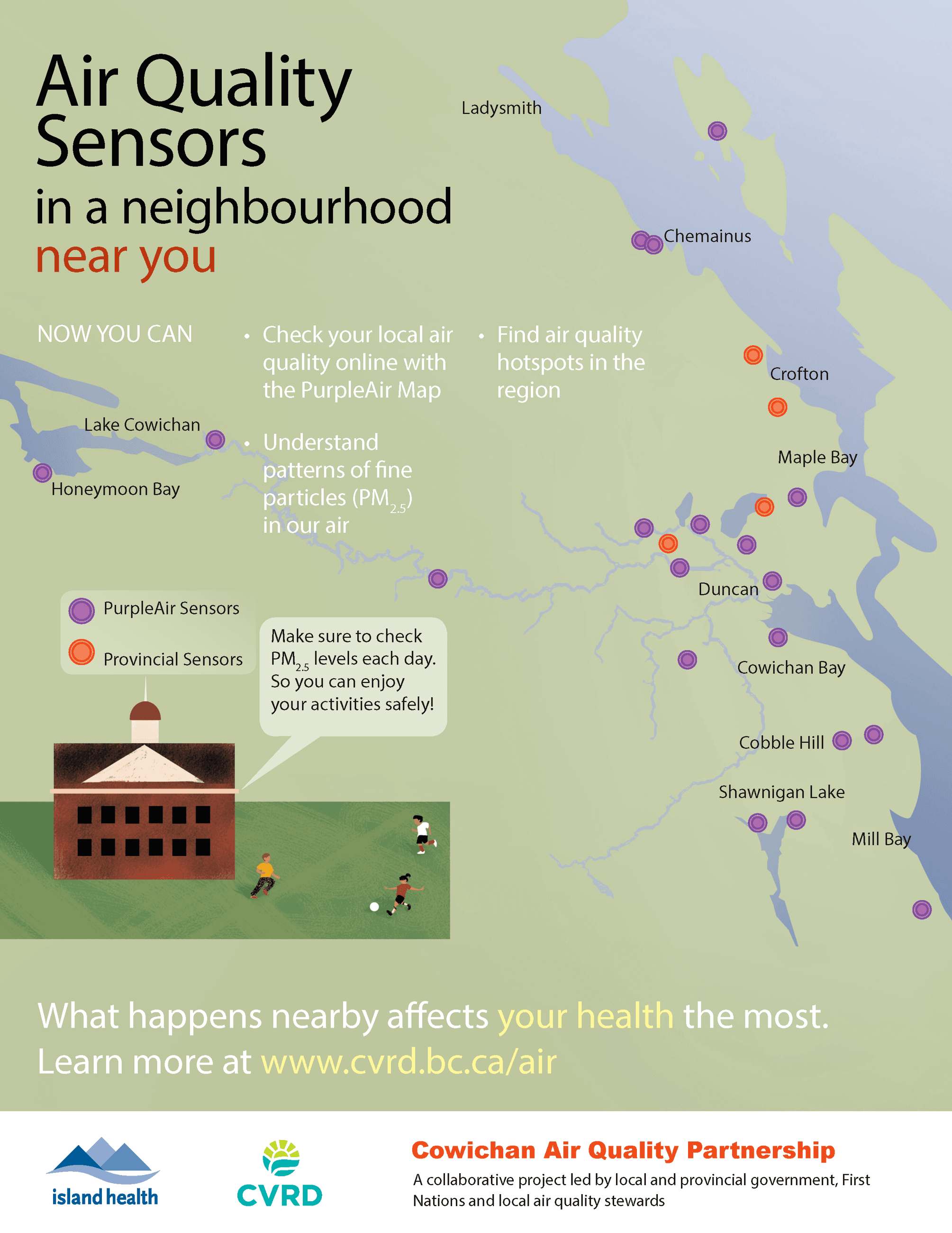 CVRD Air Quality Sensor Network